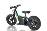 FEBRUARY  PRE ORDER -  12” Kids Electric Bike - Green - MotoX1 Motocross ATV 