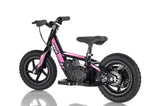 FEBRUARY PRE ORDER - Revvi 12” Kids Electric Bike - Pink - MotoX1 Motocross ATV 