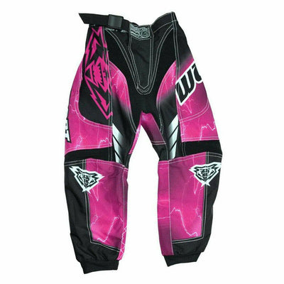 Wulfsports Cub Forte Race Suit Kids Children Motocross Trouser Pants- PINK - MotoX1 Motocross ATV 