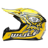 WULFSPORT CUB FLITE-XTRA  KIDS MX HELMET - ORANGE - MotoX1 Motocross ATV 
